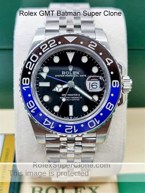 fake batman rolex|super clone rolex batman.